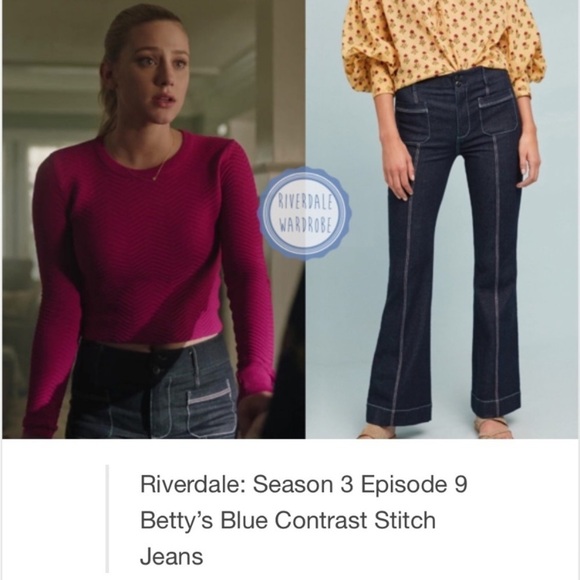 Anthropologie Pilcro and the Letterpress High Rise Flare Jeans sz 31 - Picture 6 of 14